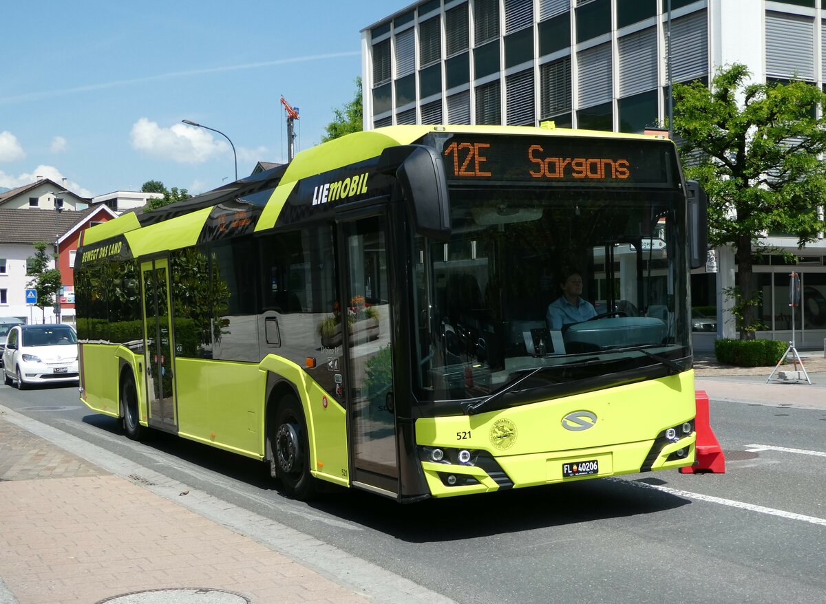 (250'800) - BOS PS Anstalt, Vaduz - Nr. 521/FL 40'206 - Solaris am 30. Mai 2023 in Vaduz, St�dtle