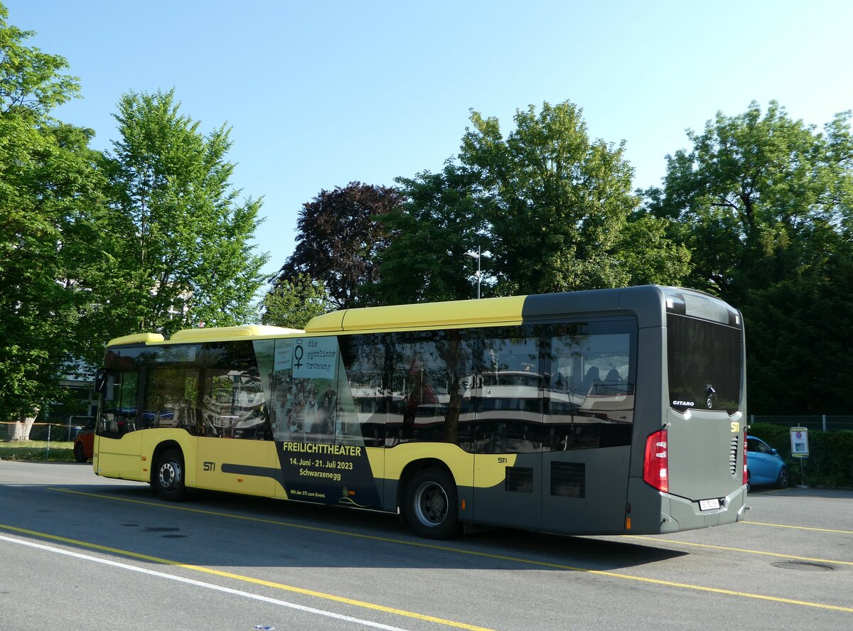 (250'837) - STI Thun - Nr. 156/BE 752'156 - Mercedes am 1. Juni 2023 bei der Schiffl�ndte Thun