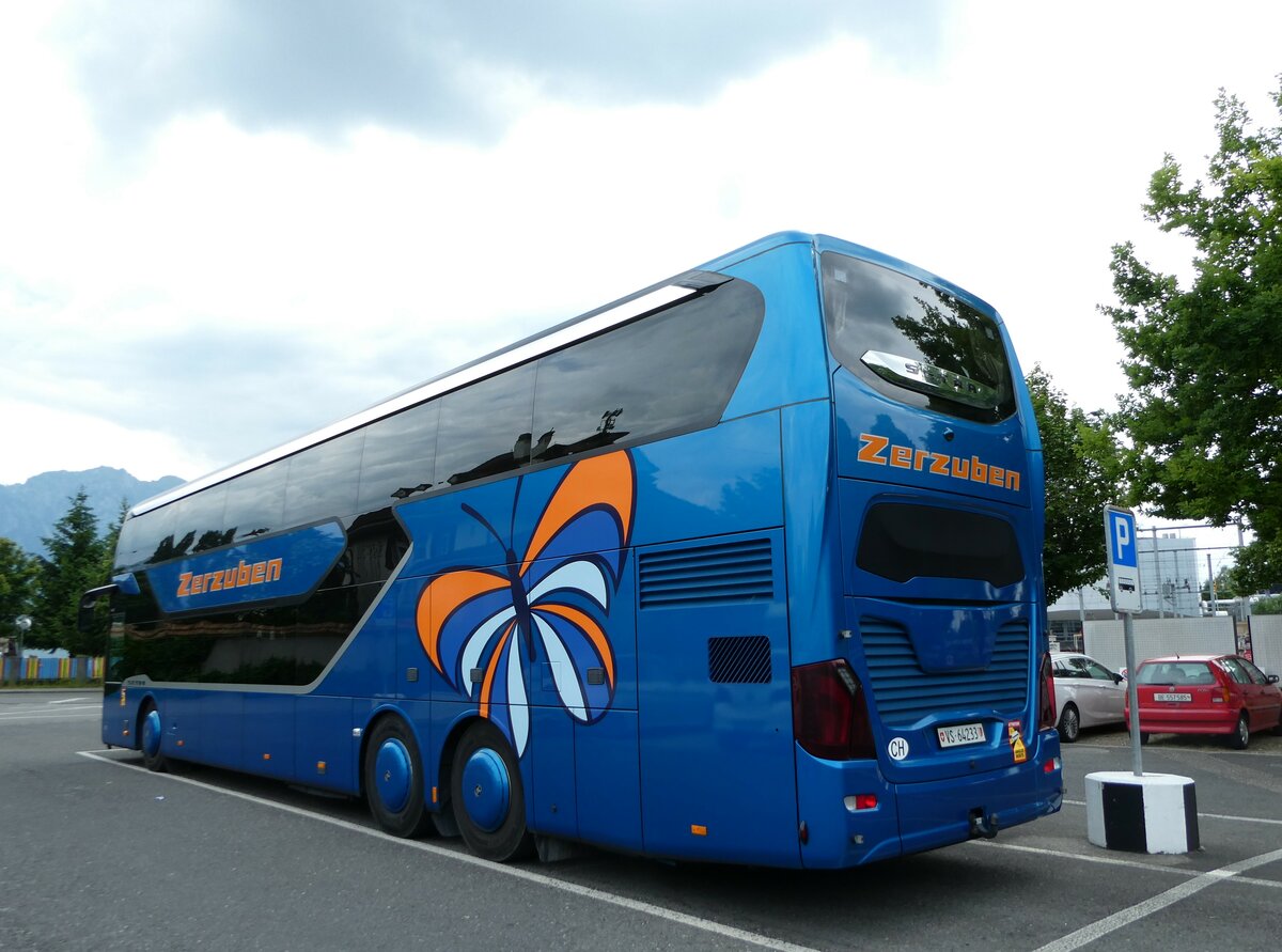 (251'247) - Zerzuben, Visp-Eyholz - Nr. 20/VS 64'233 - Setra am 9. Juni 2023 in Thun, Seestrasse