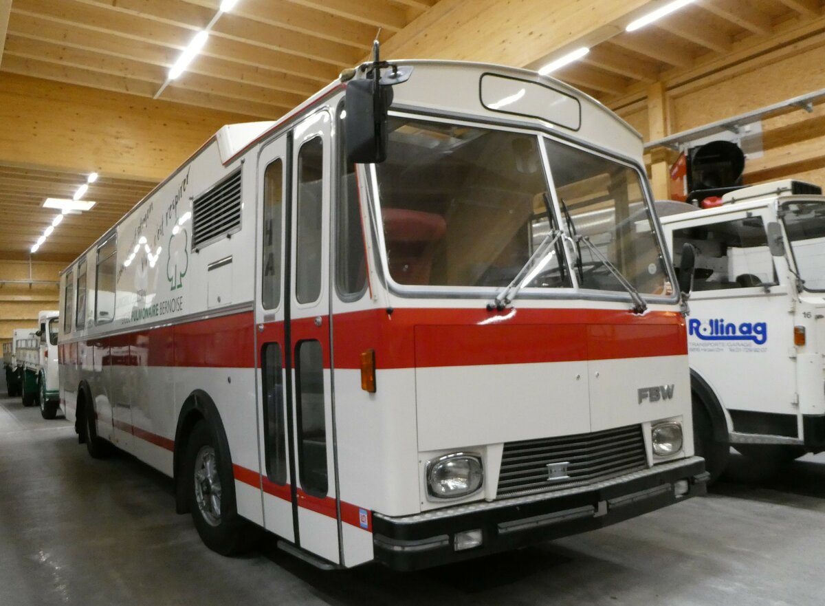 (251'264) - Lungenliga, Bern (R�llin) - FBW/Lauber am 10. Juni 2023 in N�fels, FBW-Museum