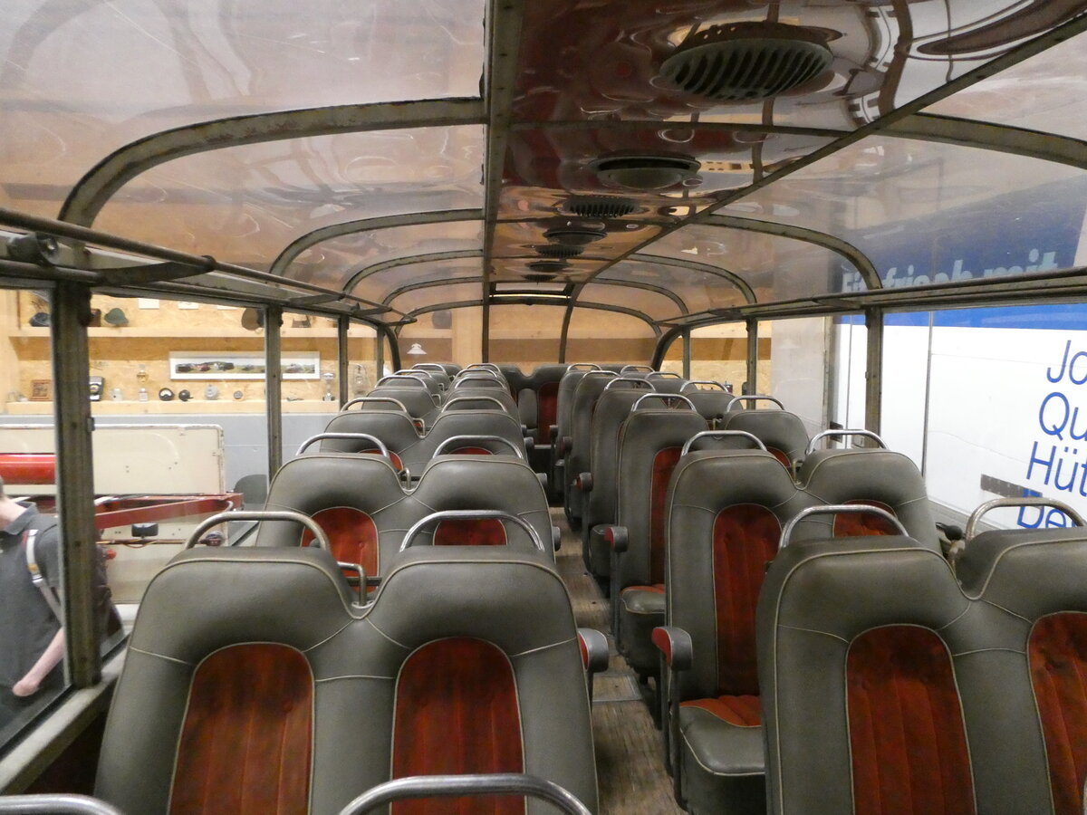 (251'281) - Koch-Sterchi, Ziefen (R�llin) - FBW/FHS am 10. Juni 2023 in N�fels, FBW-Museum (Innenaufnahme)