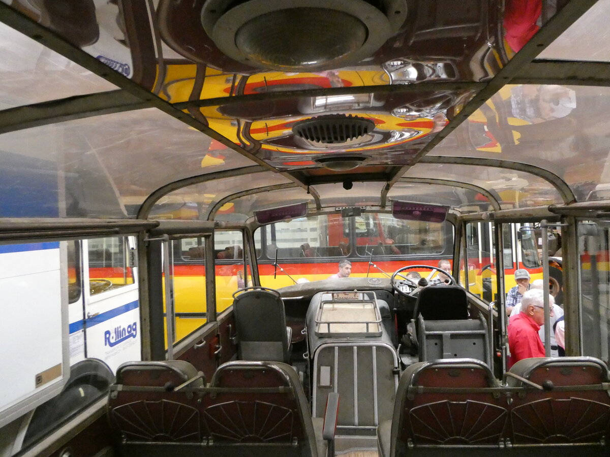 (251'282) - Koch-Sterchi, Ziefen (R�llin) - FBW/FHS am 10. Juni 2023 in N�fels, FBW-Museum (Innenaufnahme)