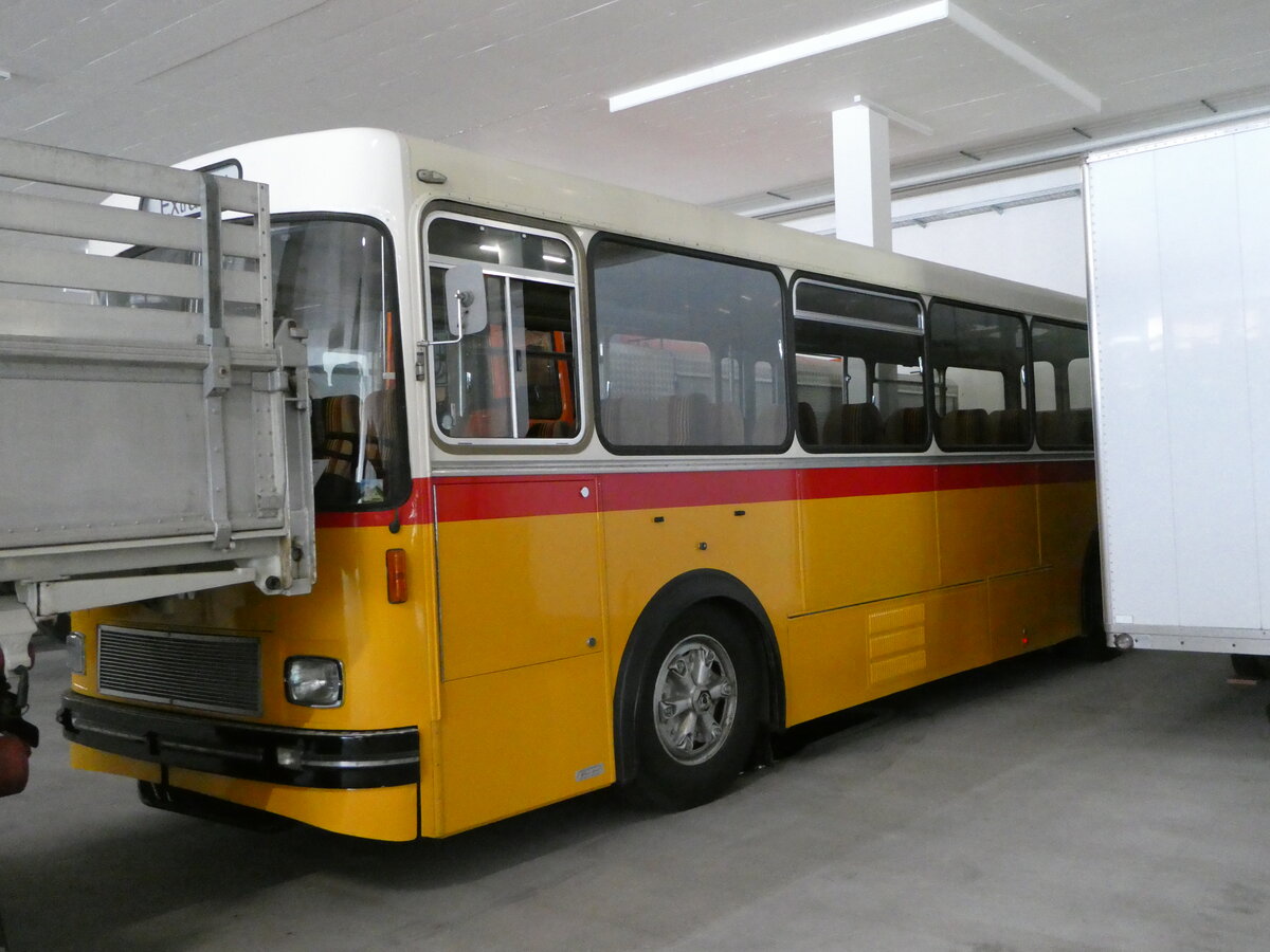 (251'319) - R�llin, Hirzel - FBW/FHS (ex K�lin, M�riken; ex Eggenberger, M�riken; ex Hammer, Schwarzenberg; ex Bucheli, Kriens Nr. 22) am 10. Juni 2023 in N�fels, FBW-Museum (Teilaufnahme)