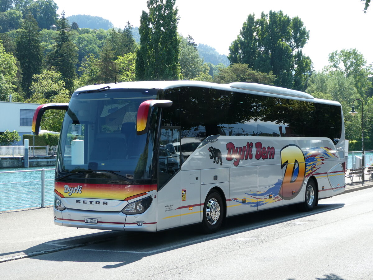(251'493) - Dysli, Bern - Nr. 28/BE 30'392 - Setra am 14. Juni 2023 bei der Schiffl�ndte Thun