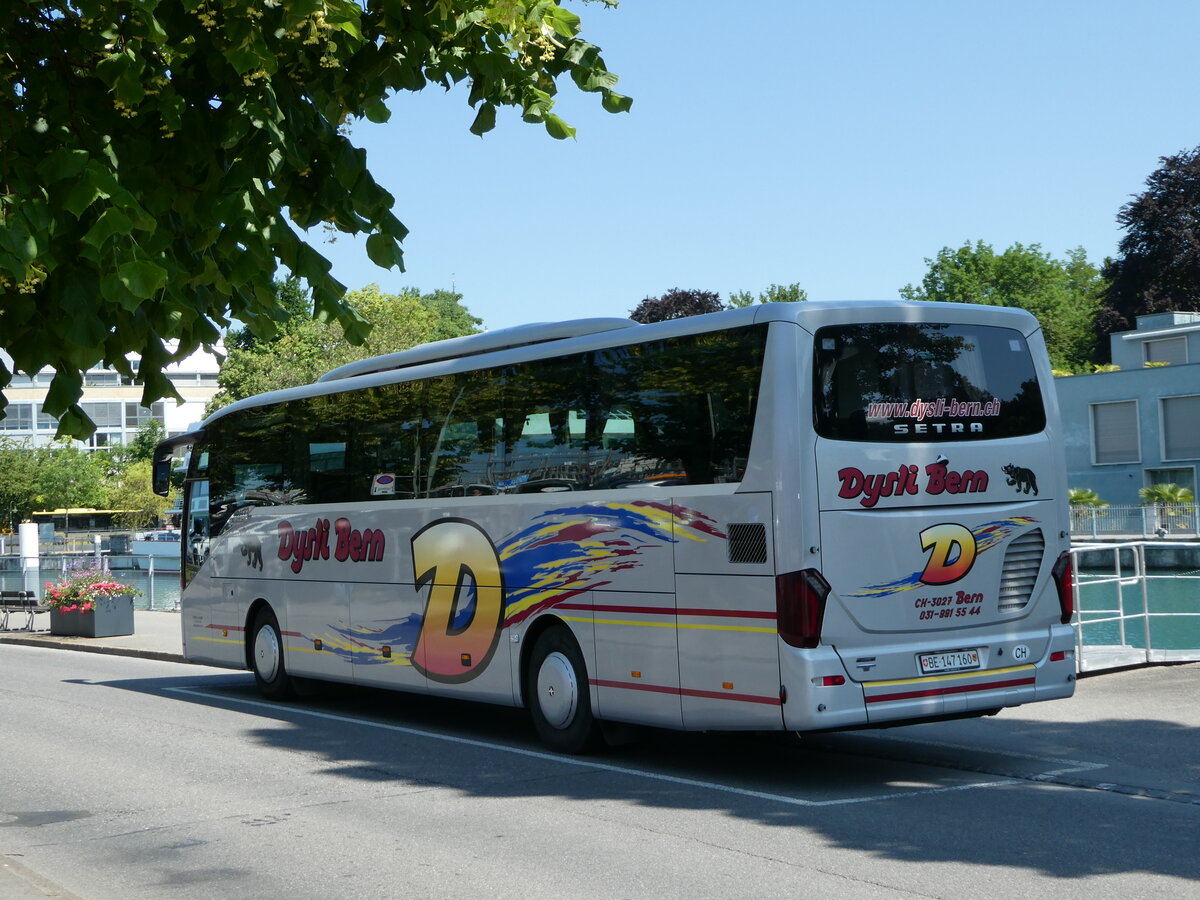 (251'497) - Dysli, Bern - Nr. 25/BE 147'160 - Setra am 14. Juni 2023 bei der Schiffl�ndte Thun