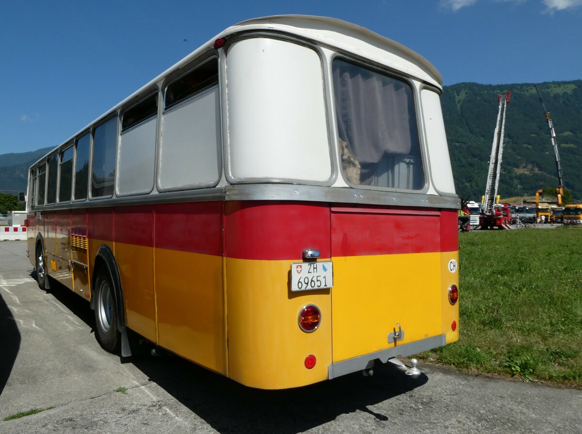(251'928) - Tr�b, Oberrieden - Nr. 12/ZH 69'651 - FBW/R&J (ex Ryffel, Uster Nr. 12) am 24. Juni 2023 in Interlaken, Flugplatz