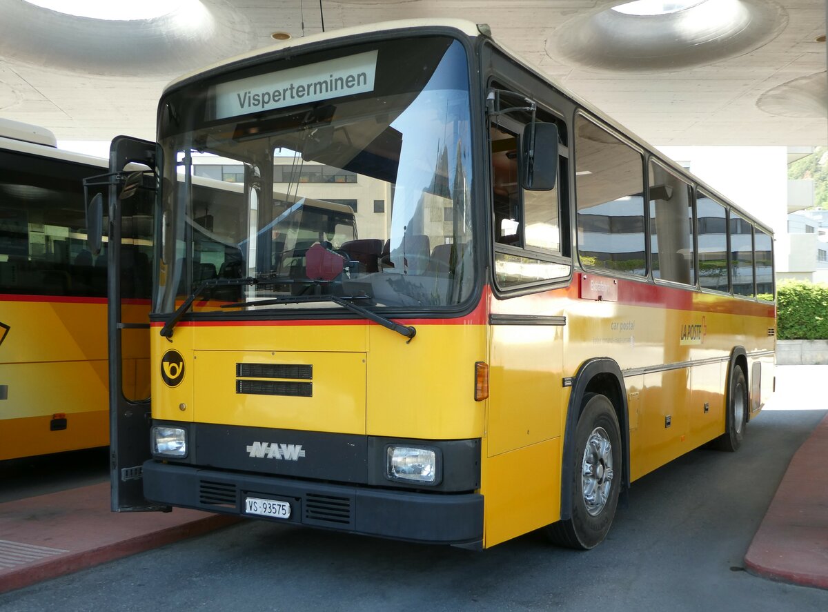 (252'018) - Oser, B�rchen - VS 93'575 - NAW/Lauber (ex Epiney, Ayer PID 1076) am 25. Juni 2023 beim Bahnhof Visp