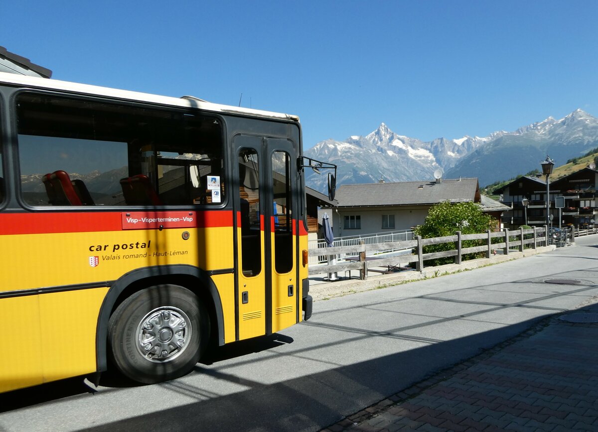 (252'033) - Oser, B�rchen - VS 93'575 - NAW/Lauber (ex Epiney, Ayer PID 1076) am 25. Juni 2023 in Visperterminen, Feuerwehrlokal (Teilaufnahme)