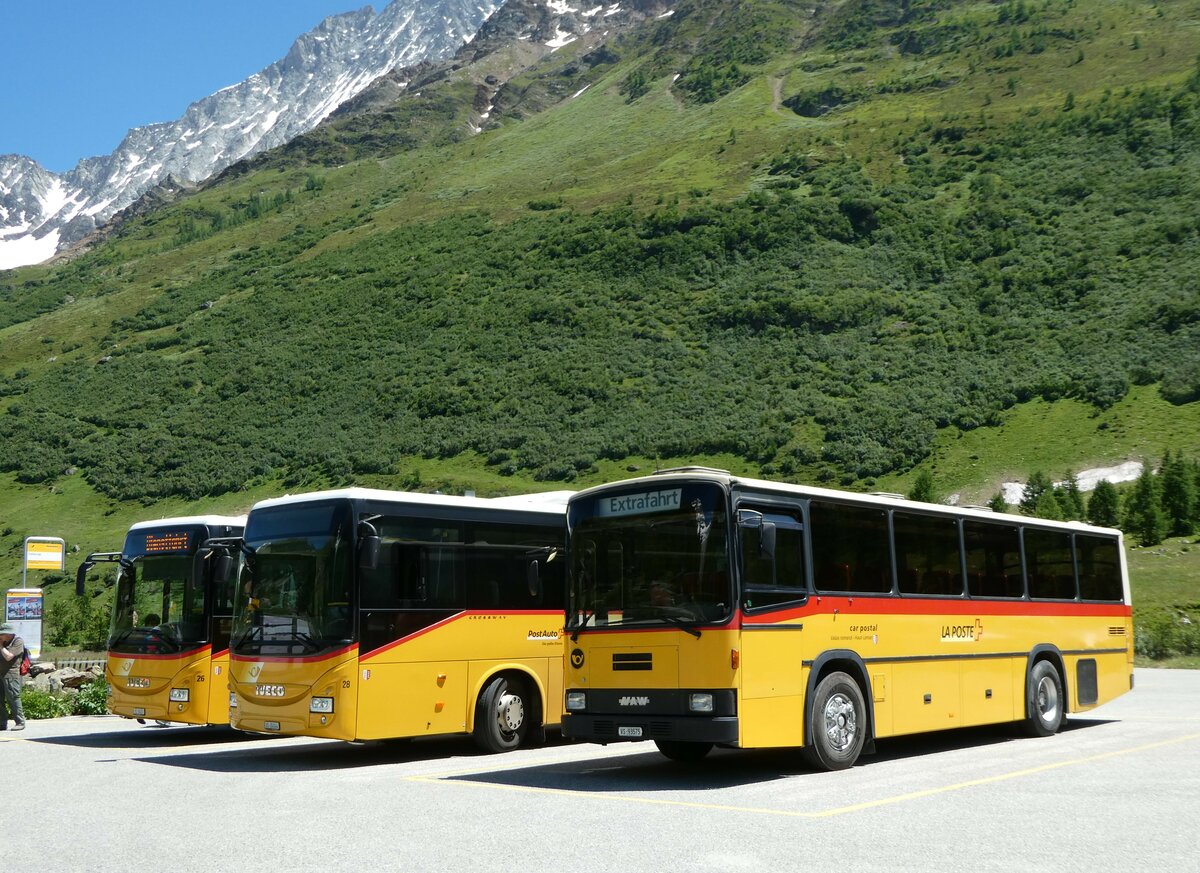 (252'058) - Oser, B�rchen - VS 93'575 - NAW/Lauber (ex Epiney, Ayer PID 1076) am 25. Juni 2023 auf der Fafleralp