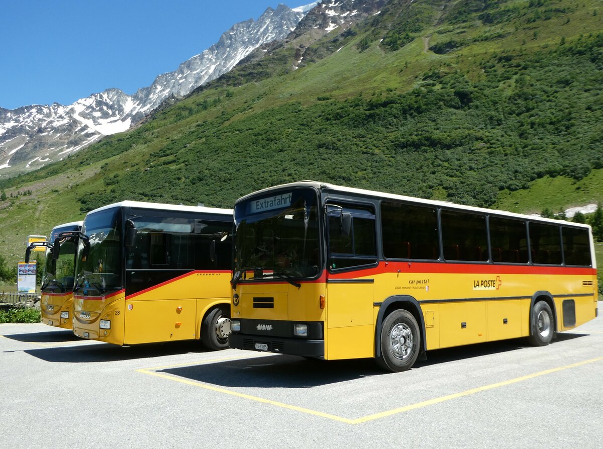 (252'062) - Oser, B�rchen - VS 93'575 - NAW/Lauber (ex Epiney, Ayer PID 1076) am 25. Juni 2023 auf der Fafleralp