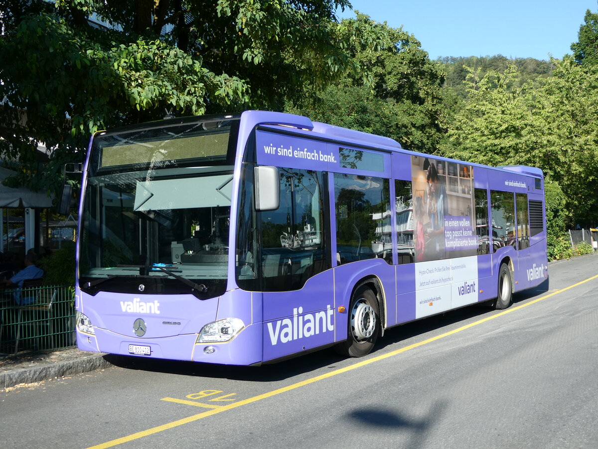 (252'670) - STI Thun - Nr. 412/BE 810'412 - Mercedes am 14. Juli 2023 bei der Schiffl�ndte Thun