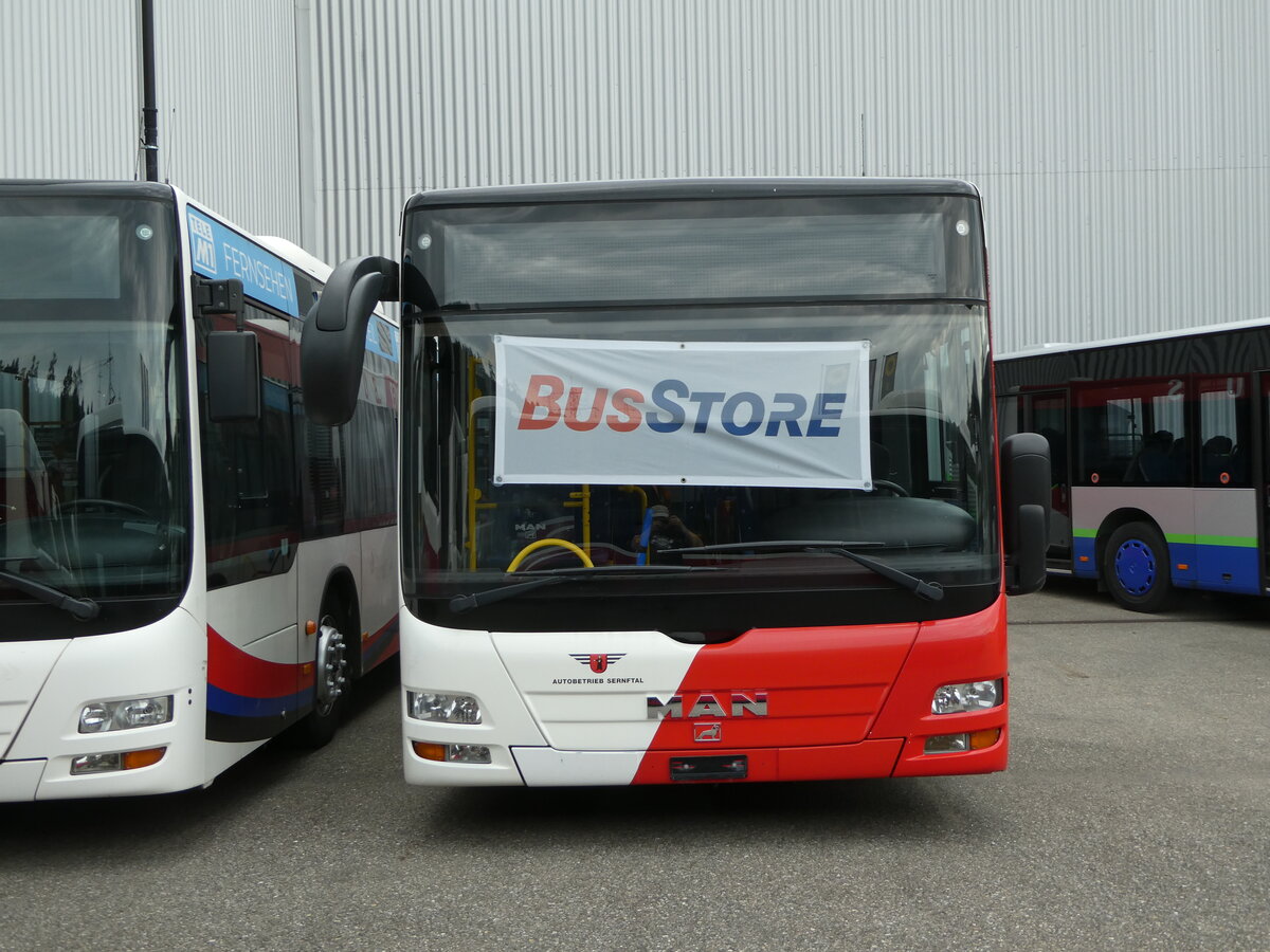 (252'739) - AS Engi - Nr. 2 - MAN (ex WilMobil Nr. 255; ex Vorf�hrfahrzeug) am 15. Juli 2023 in Winterthur, EvoBus