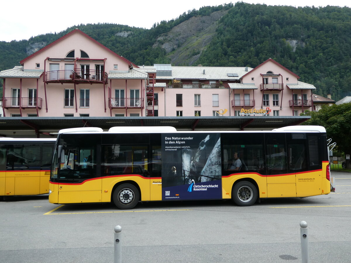 (253'119) - Fl�ck, Brienz - Nr. 23/BE 868'723/PID 11'528 - Mercedes am 29. Juli 2023 in Meiringen, Postautostation