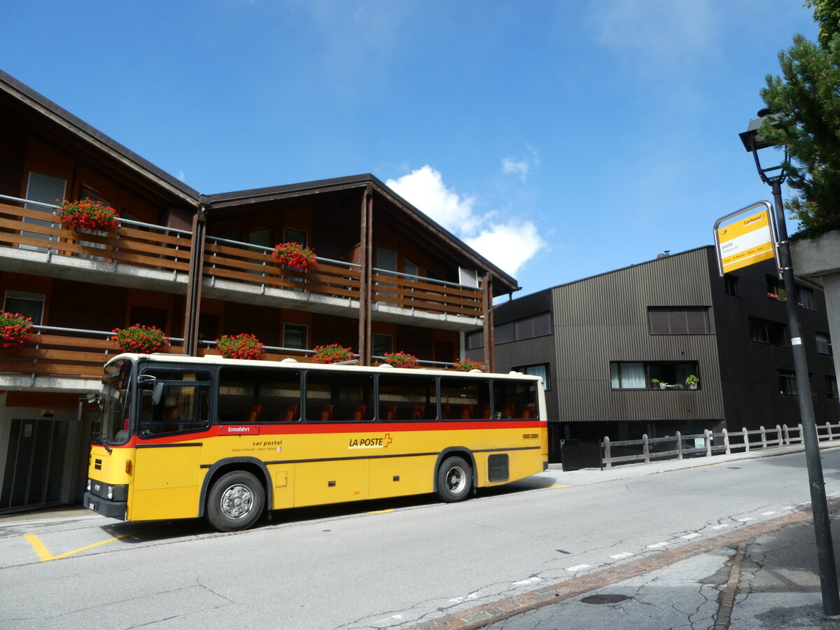 (253'182) - Oser, B�rchen - VS 93'575 - NAW/Lauber (ex Epiney, Ayer PID 1076) am 30. Juli 2023 in St-Martin, Post