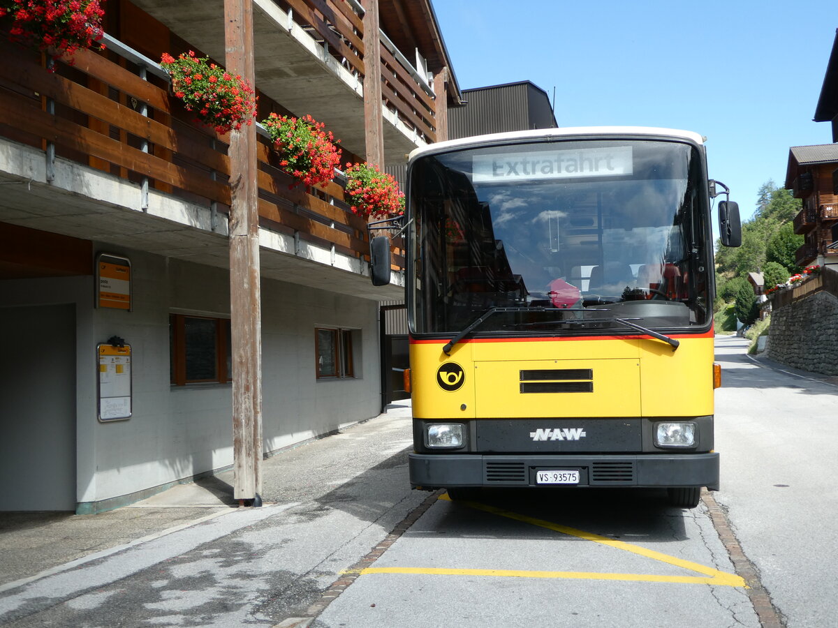 (253'184) - Oser, B�rchen - VS 93'575 - NAW/Lauber (ex Epiney, Ayer PID 1076) am 30. Juli 2023 in St-Martin, Post