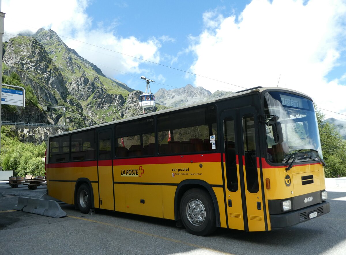 (253'223) - Oser, B�rchen - VS 93'575 - NAW/Lauber (ex Epiney, Ayer PID 1076) am 30. Juli 2023 in Dixence, Le Chargeur