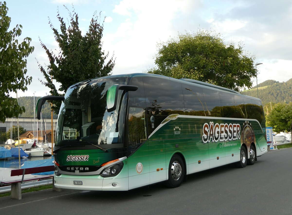 (253'757) - S�gesser, Wintersingen - Nr. 9/BL 20'153 - Setra am 12. August 2023 in Thun, Strandbad