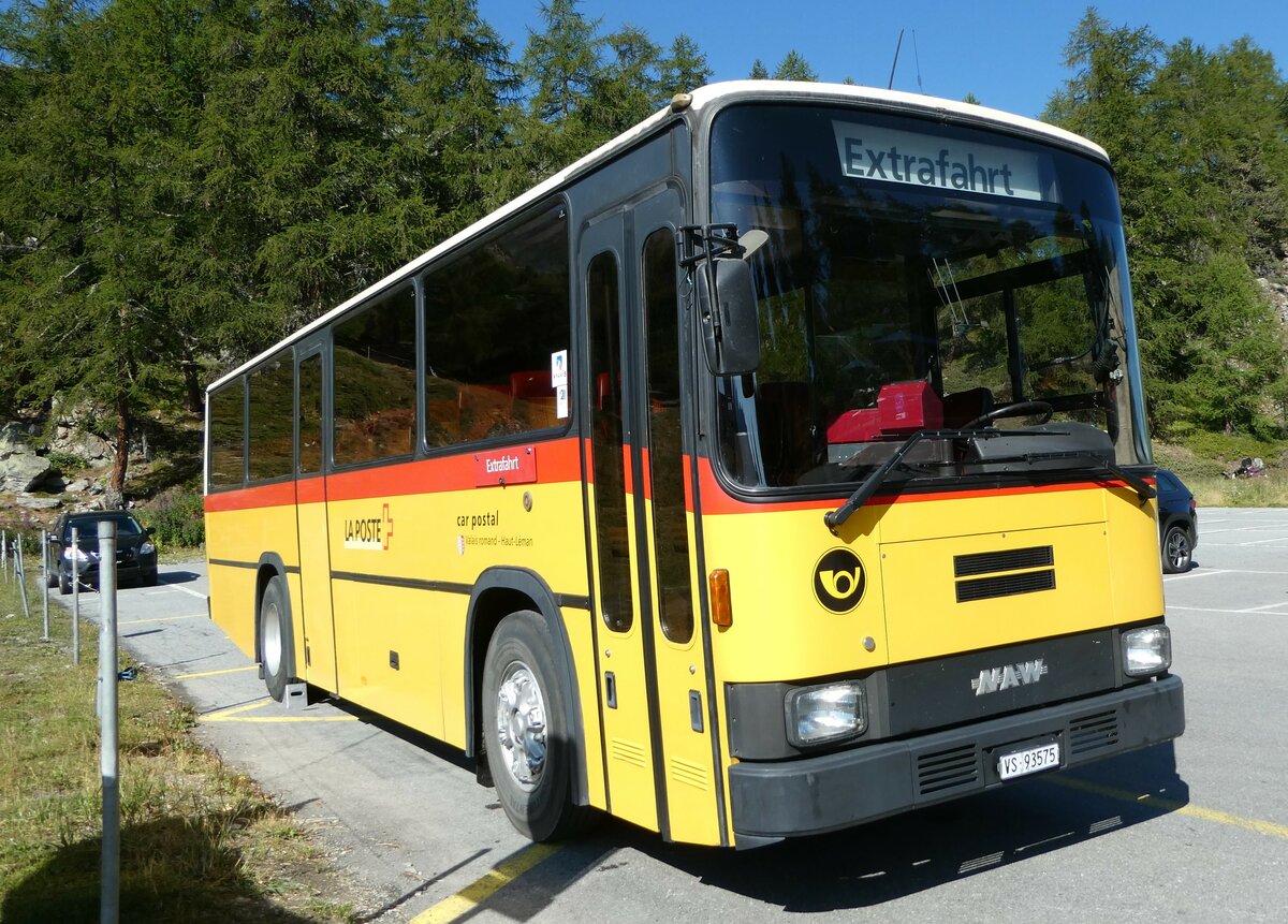 (253'823) - Oser, B�rchen - VS 93'575 - NAW/Lauber (ex Epiney, Ayer PID 1076) am 15. August 2023 auf der Moosalp