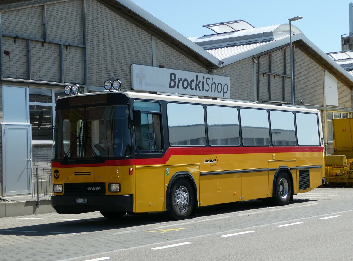 (253'876) - B�chi, Wil - TG 44'951 - NAW/Hess (ex K�ng, Beinwil PID 952; ex Voegtlin-Meyer, Brugg Nr. 79) am 18. August 2023 in Wil, BrockiShop 