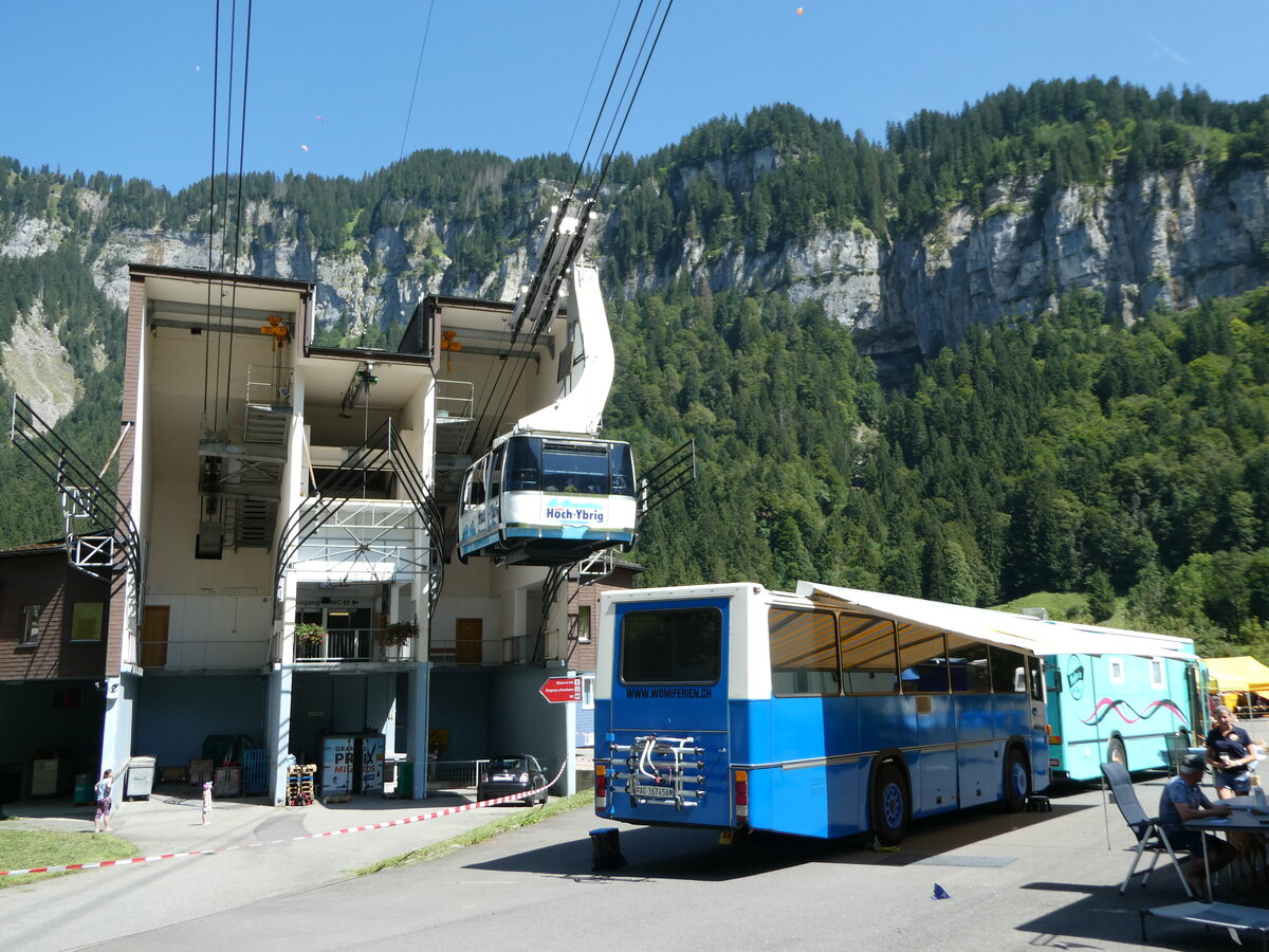 (254'051) - Cal�, Oberlunkhofen - AG 367'456 - NAW/Lauber (ex Gertsch, Erlenbach; ex SRK Bern) am 19. August 2023 in Hoch-Ybrig, Talstation Weglosen
