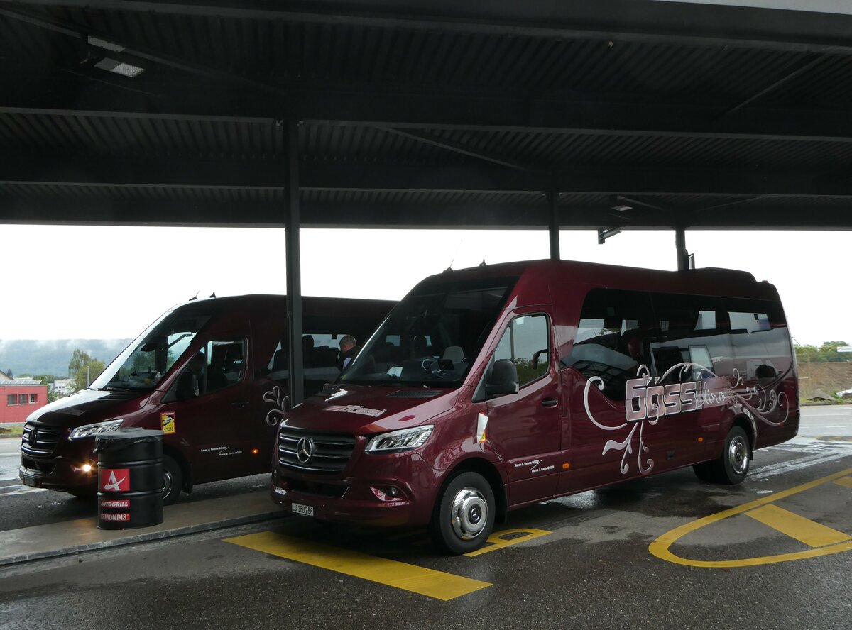 (254'291) - G�ssi, Horw - LU 188'286 - Mercedes am 29. August 2023 in Pratteln, Rastst�tte