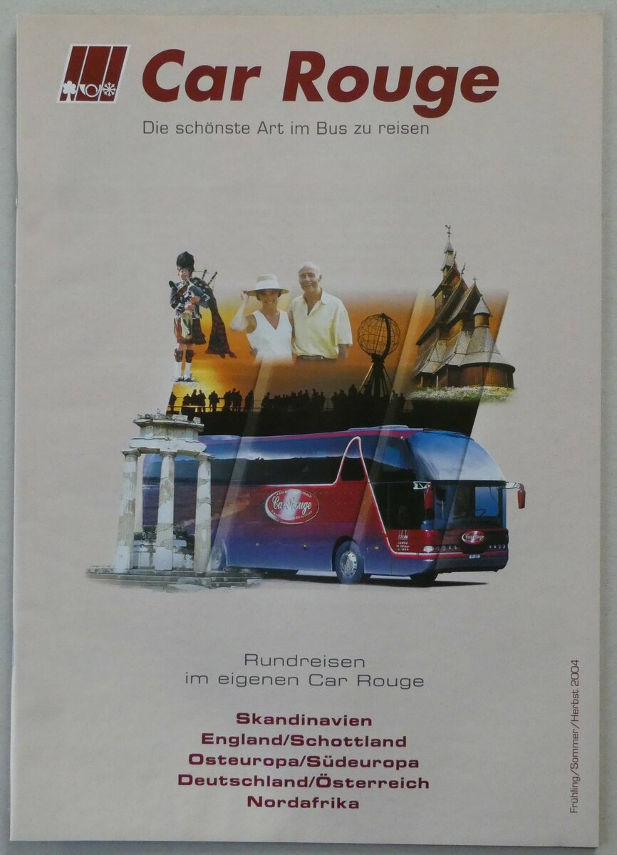 (254'833) - Car Rouge - Die sch�nste Art im Bus zu reisen 2004 am 5. September 2023 in Thun