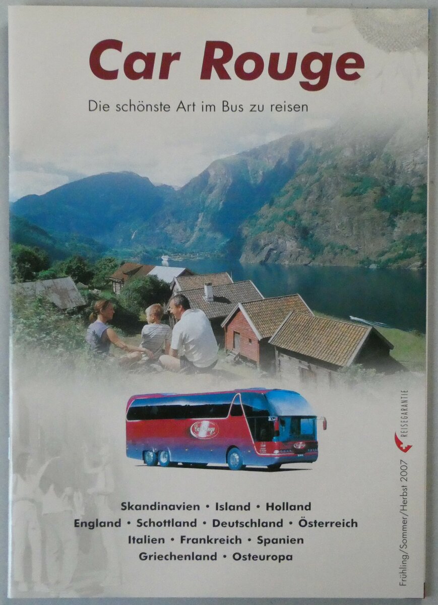 (254'838) - Car Rouge - Die sch�nste Art im Bus zu reisen 2007 am 5. September 2023 in Thun