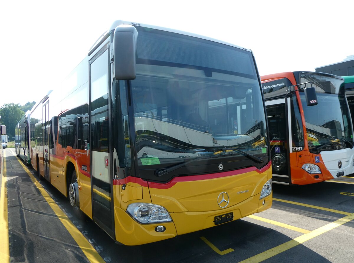 (254'978) - K�bli, Gstaad - (618'239) - Mercedes am 9. September 2023 in Winterthur, Daimler Buses