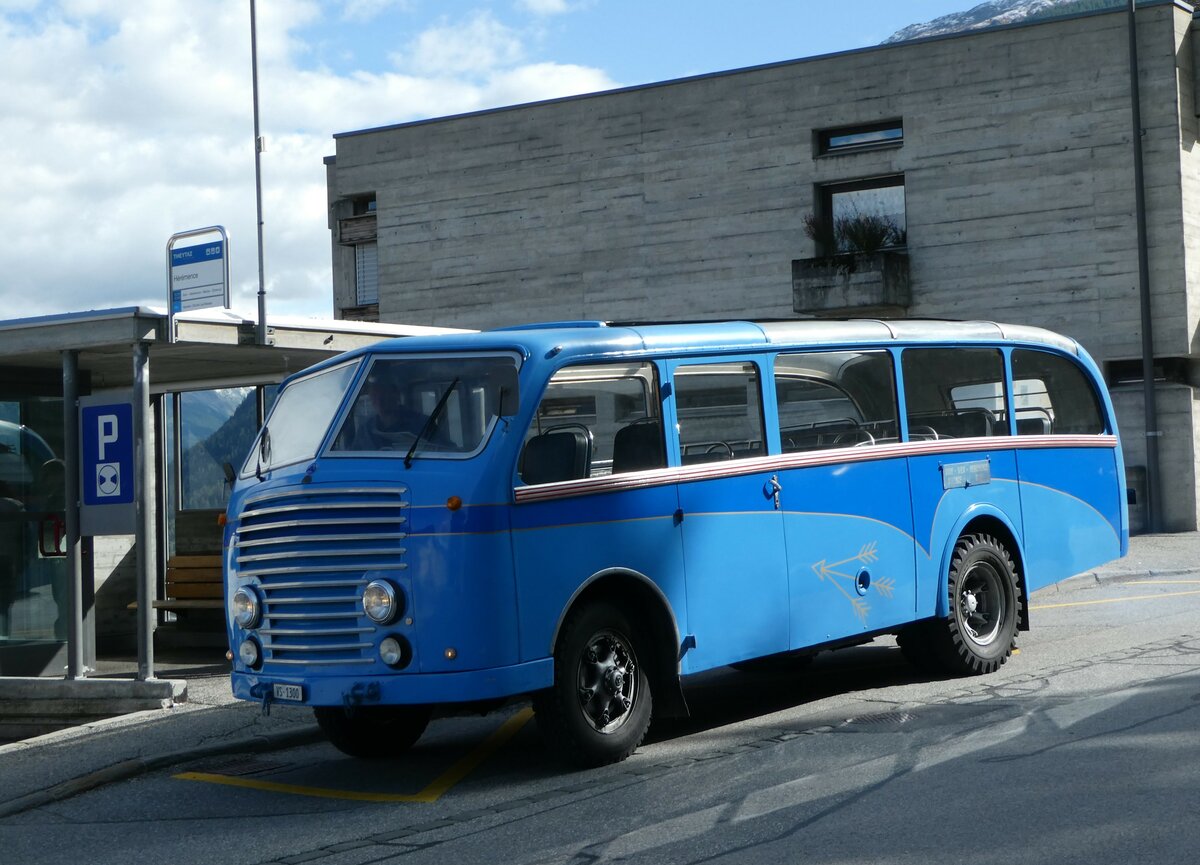 (255'525) - Theytaz, Sion - VS 1300 - Saurer/Mudry am 23. September 2023 in H�r�mence