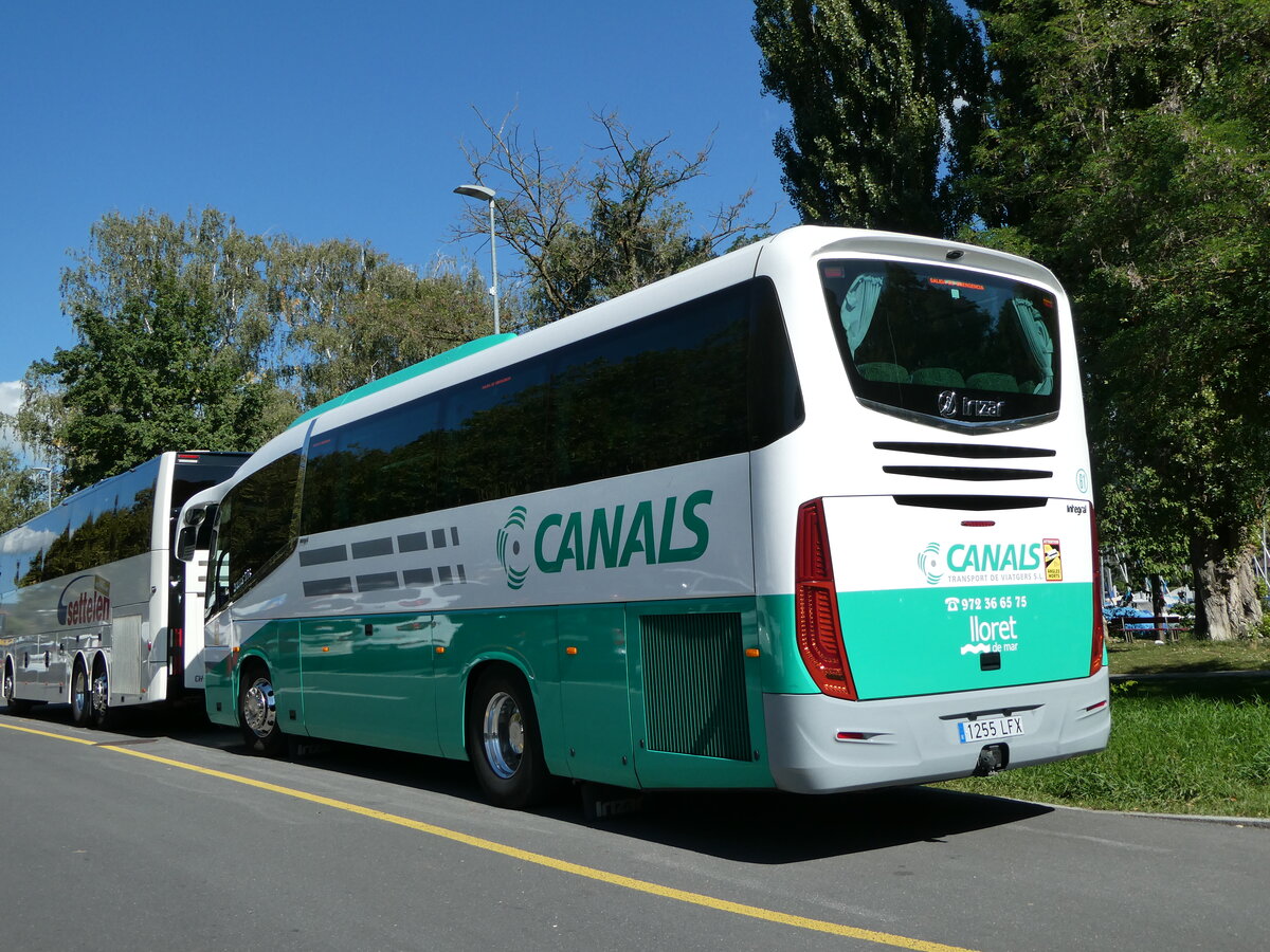 (255'537) - Aus Spanien: Canals, Lloret de Mar - Nr. 61/1255 LFX - Irizar am 24. September 2023 in Thun, Lachen
