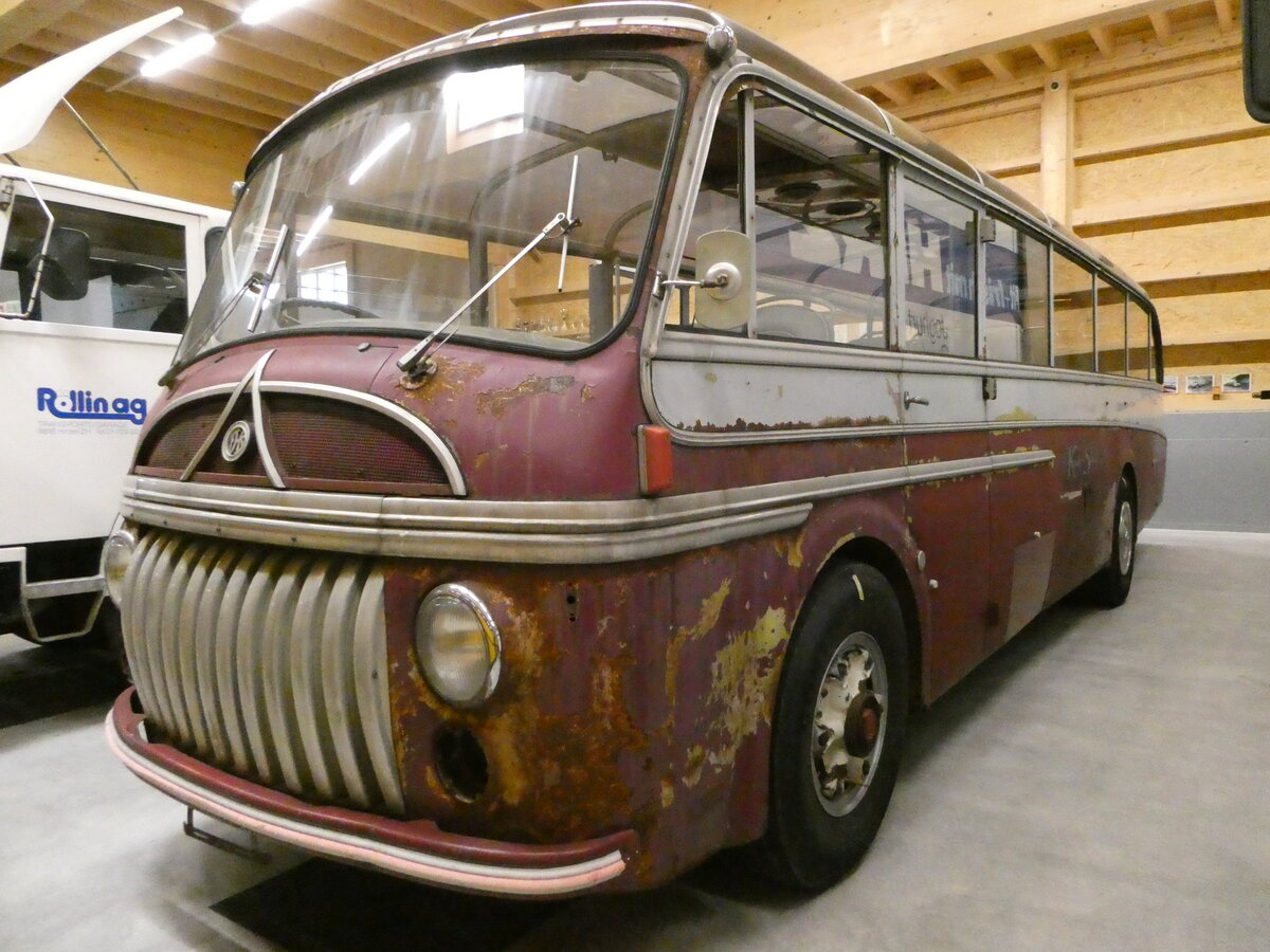 (255'936) - Koch-Sterchi, Ziefen (R�llin) - FBW/FHS am 7. Oktober 2023 in N�fels, FBW-Museum