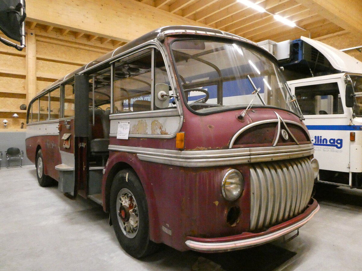 (255'937) - Koch-Sterchi, Ziefen (R�llin) - FBW/FHS am 7. Oktober 2023 in N�fels, FBW-Museum