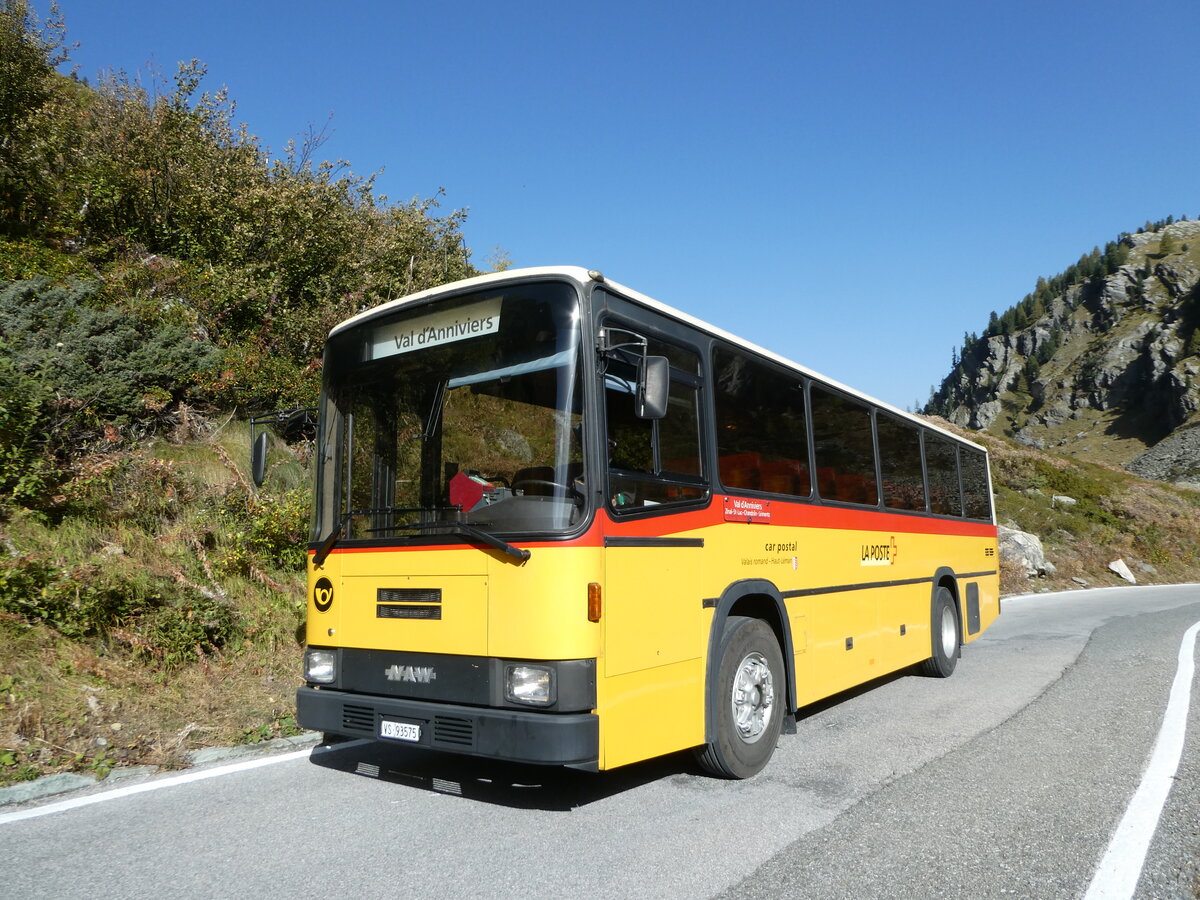 (256'024) - Oser, B�rchen - VS 93'575 - NAW/Lauber (ex Epiney, Ayer PID 1076) am 8. Oktober 2023 bei Grimentz