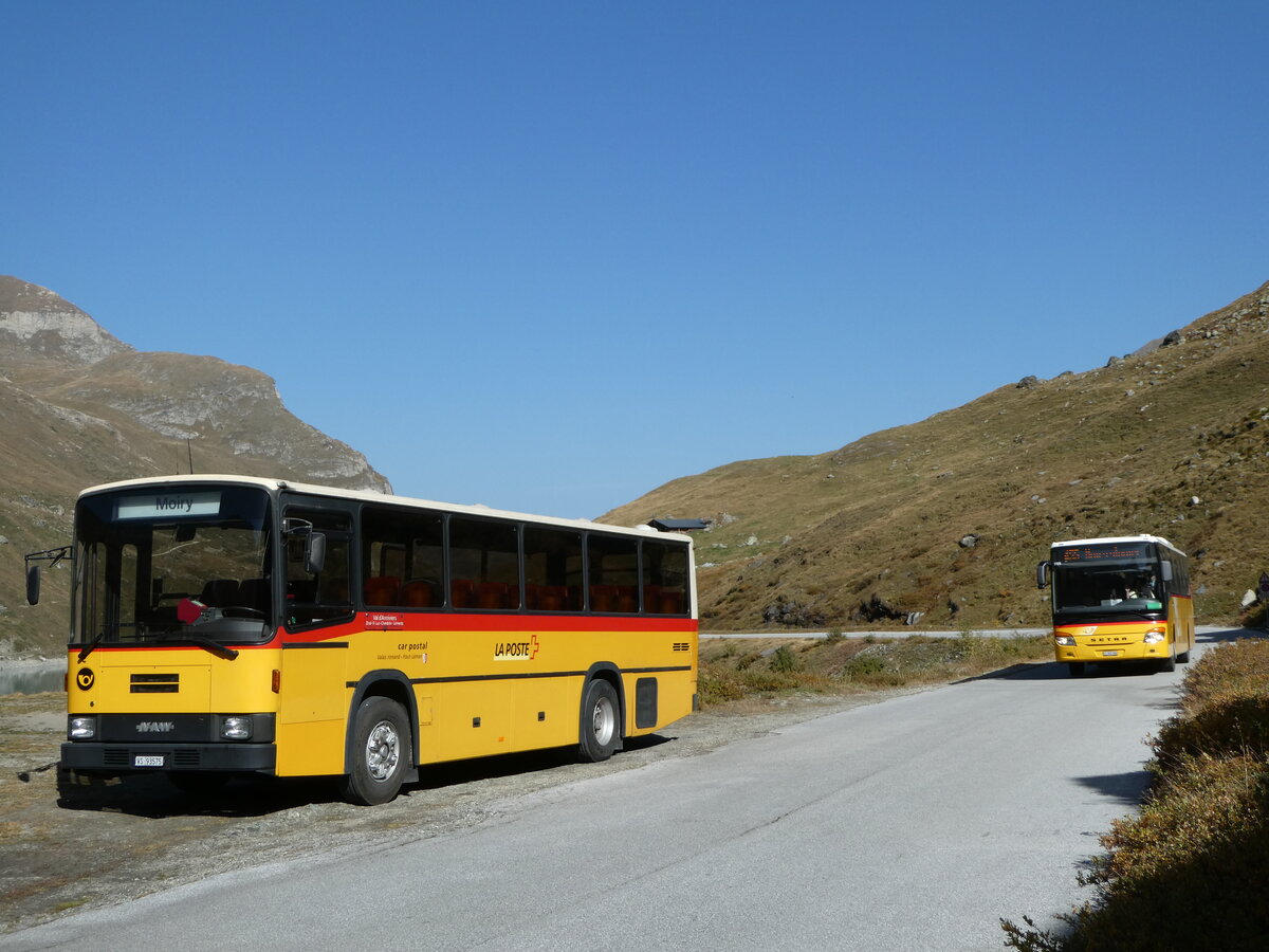 (256'038) - Oser, B�rchen - VS 93'575 - NAW/Lauber (ex Epiney, Ayer PID 1076) am 8. Oktober 2023 in Moiry, Lac de Moiry