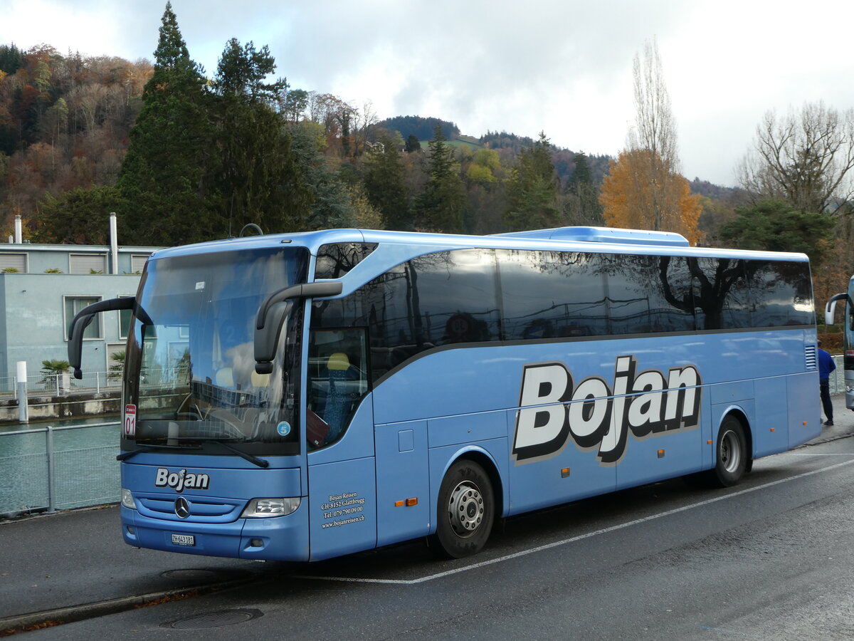 (257'202) - Bojan, Glattbrugg - ZH 643'181 - Mercedes am 22. November 2023 bei der Schiffl�ndte Thun