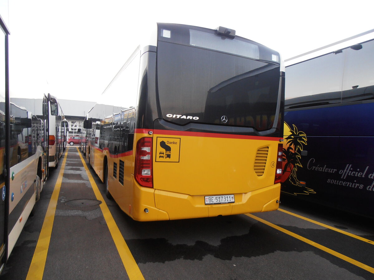 (257'697) - Fl�ck, Brienz - Nr. 4/BE 517'311/PID 10'858 - Mercedes am 16. Dezember 2023 in Winterthur, Daimler Buses
