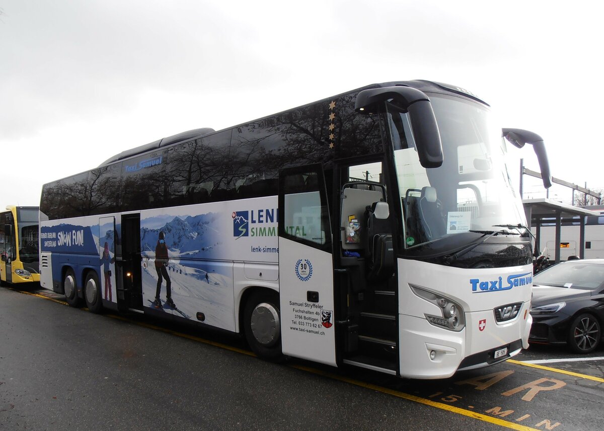 (257'812) - Stryffeler, Boltigen - BE 505 - VDL am 22. Dezember 2023 in Thun, CarTerminal