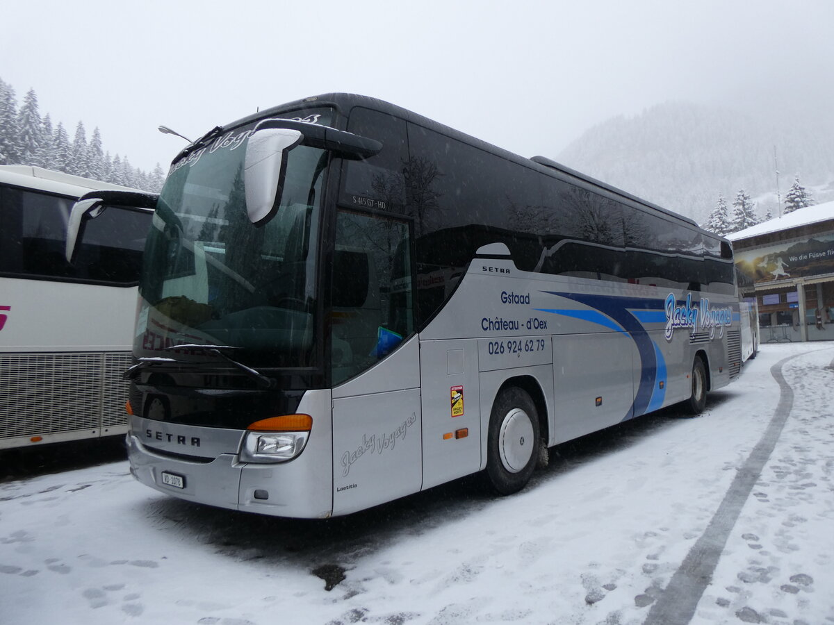 (258'347) - Jacky Voyages, Ch�teau-d'Oex - VD 1078 - Setra am 6. Januar 2024 in Adelboden, ASB