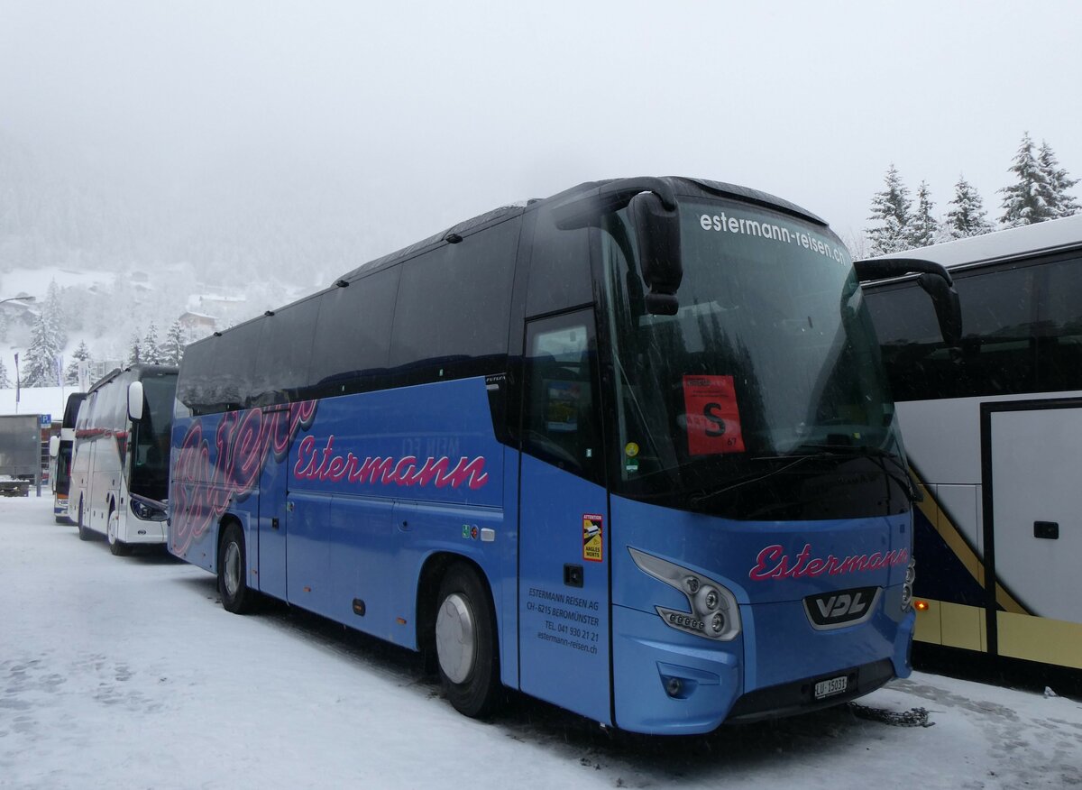 (258'365) - Estermann, Berom�nster - LU 15'031 - VDL am 6. Januar 2024 in Adelboden, ASB