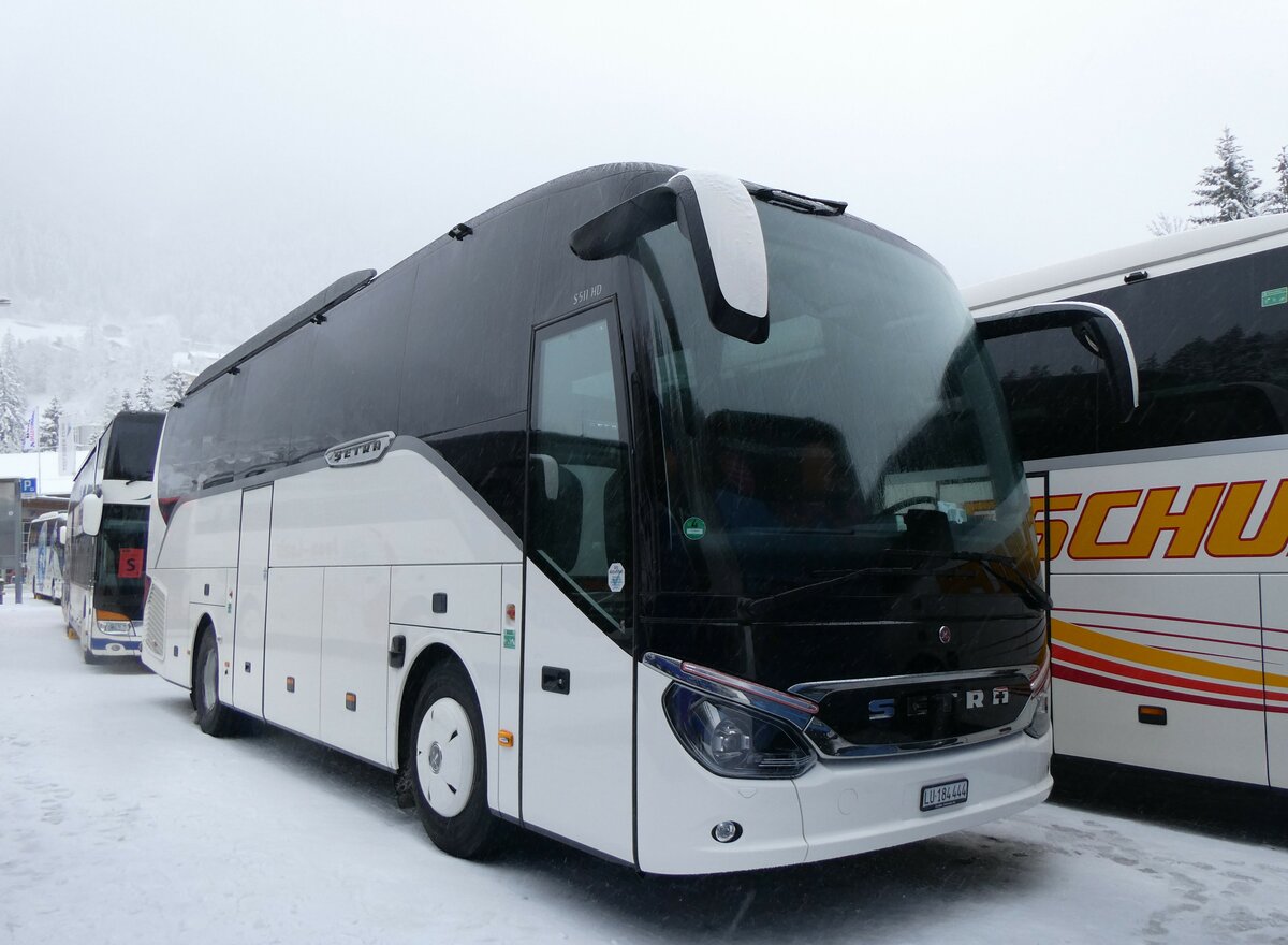 (258'367) - G�ssi, Horw - LU 184'444 - Setra am 6. Januar 2024 in Adelboden, ASB