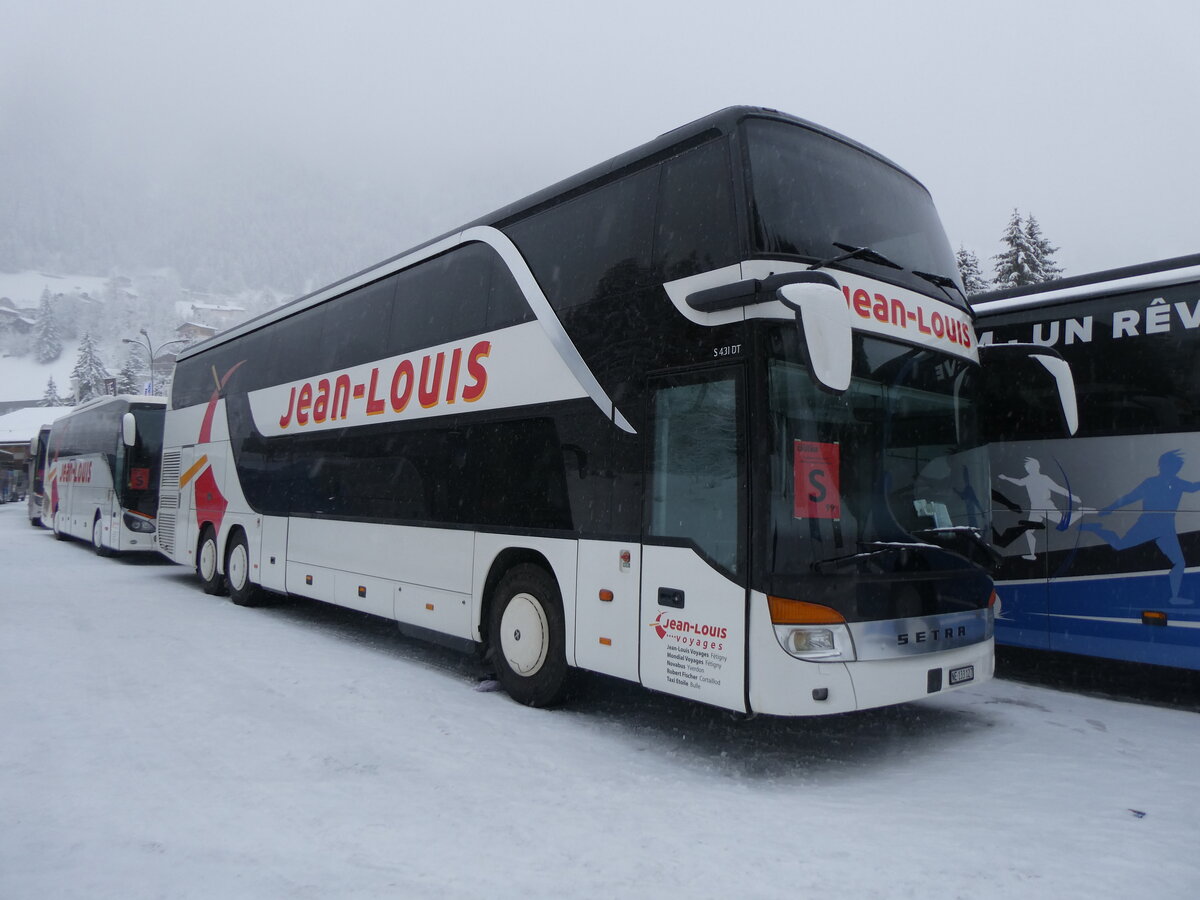 (258'384) - Jean-Louis, F�tigny - NE 133'127 - Setra am 6. Januar 2024 in Adelboden, ASB