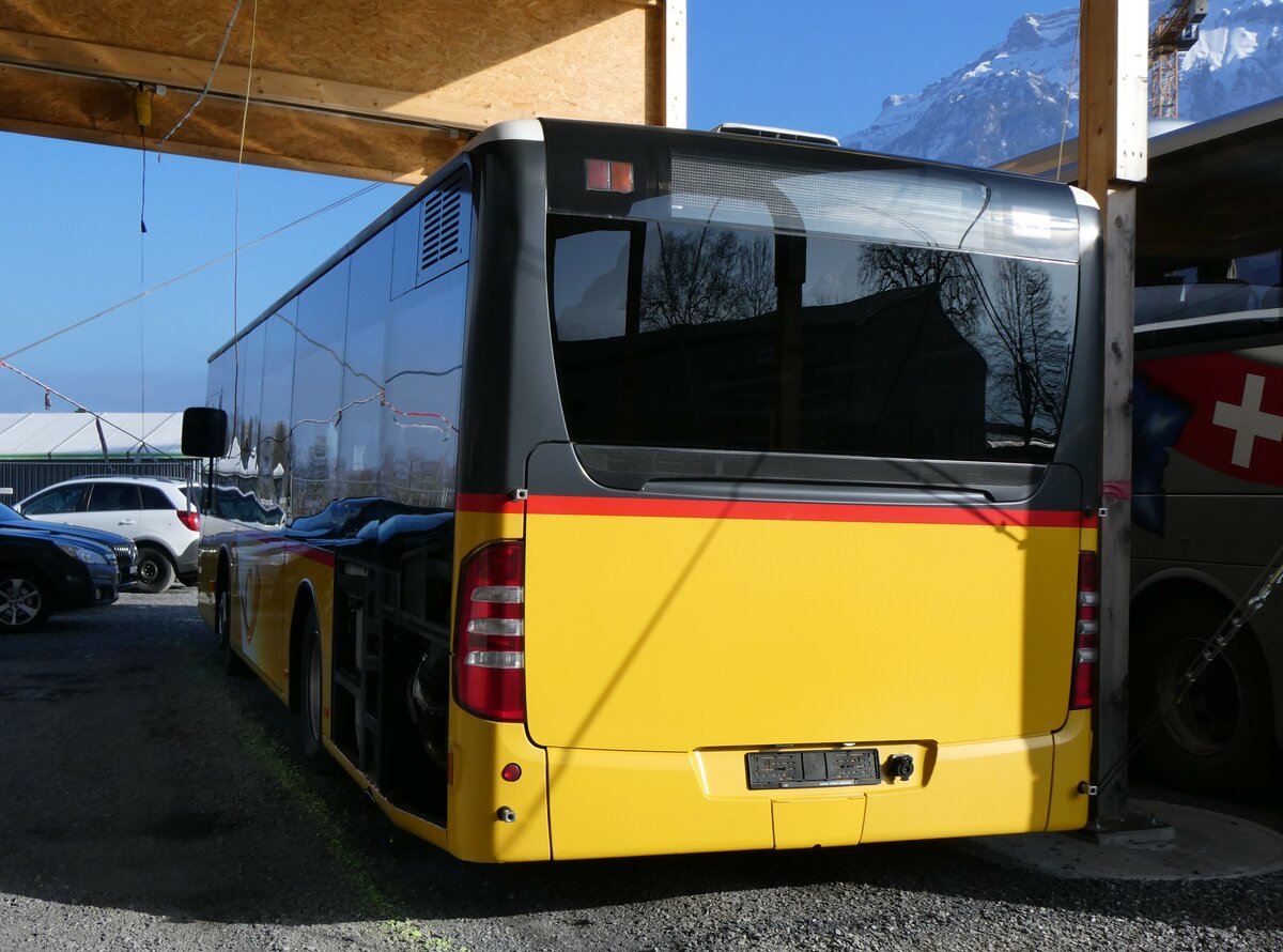 (258'662) - PostAuto Bern - PID 5151 - Mercedes am 12. Januar 2024 in Interlaken, Garage