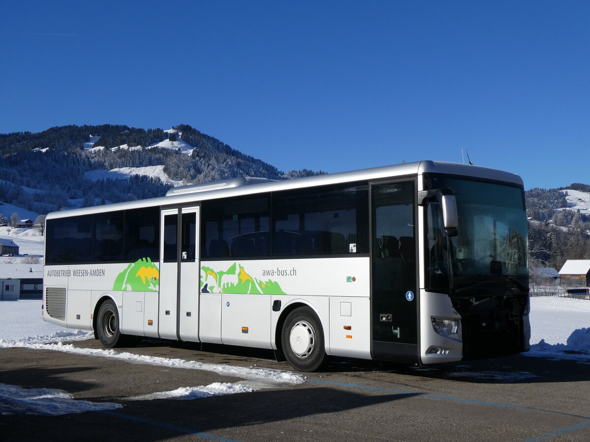 (258'686) - AWA Amden - Nr. 1 - Mercedes am 13. Januar 2024 in Nesslau, Altherr
