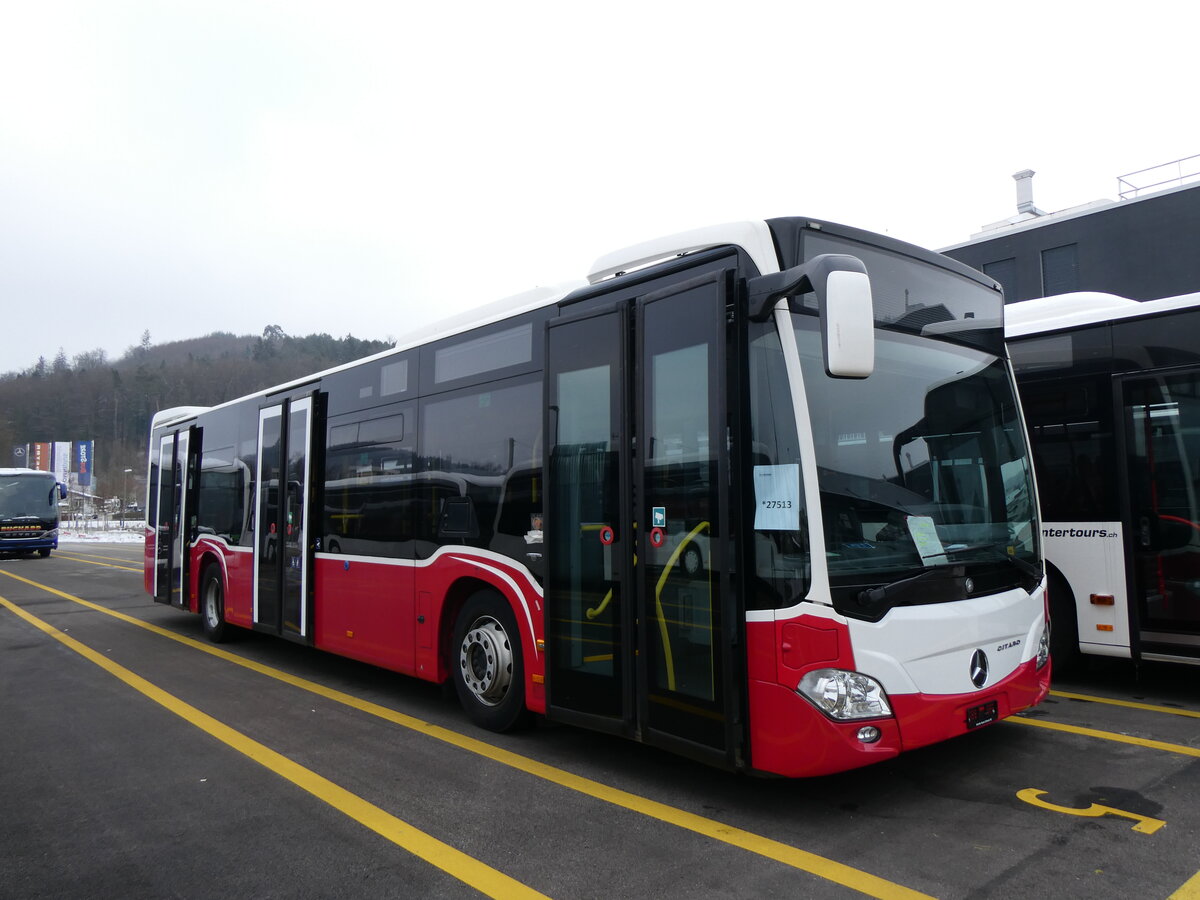 (258'709) - Aus Oesterreich: Wiener Linien - Nr. 8122 - Mercedes am 13. Januar 2024 in Winterthur, Daimler Buses