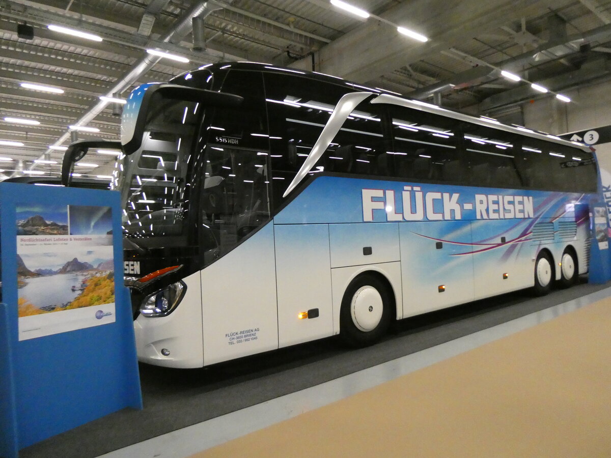 (258'888) - Fl�ck, Brienz - BE 378'782 - Setra am 25. Januar 2024 in Bern, Ferienmesse