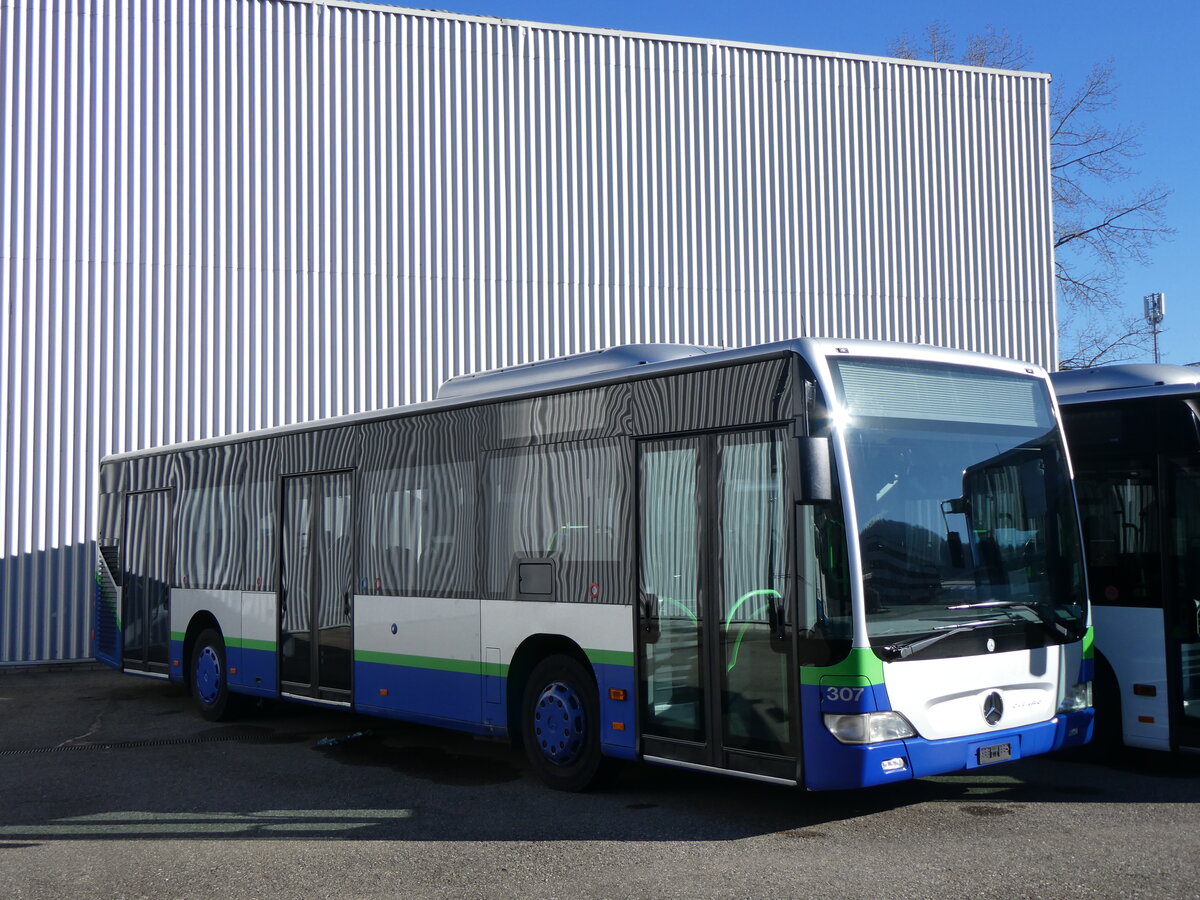 (259'092) - TPL Lugano - Nr. 307 - Mercedes am 3. Februar 2024 in Winterthur, Daimler Buses
