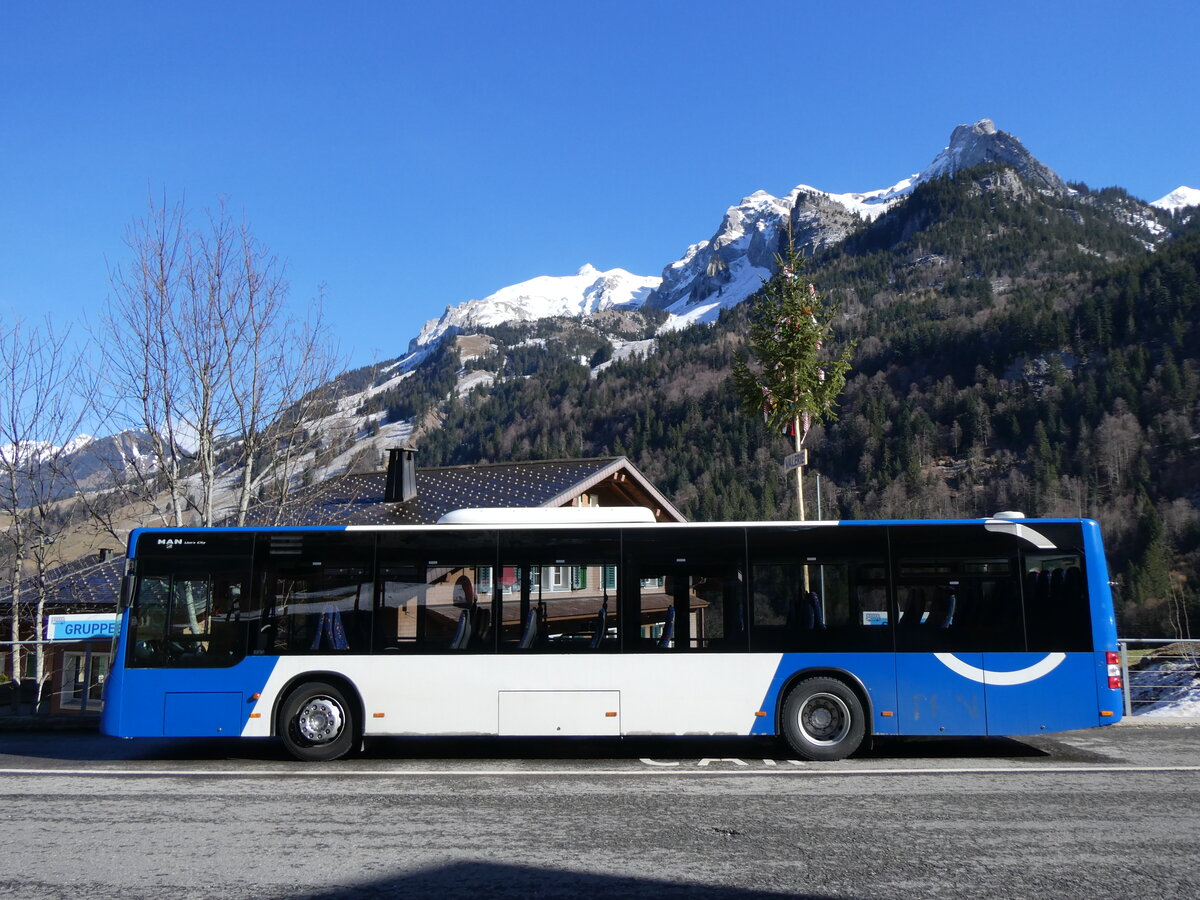 (259'291) - Koch, Giswil - Nr. 111/OW 29'122 - MAN (ex TPN Nyon Nr. 111) am 13. Februar 2024 auf der St�ckalp