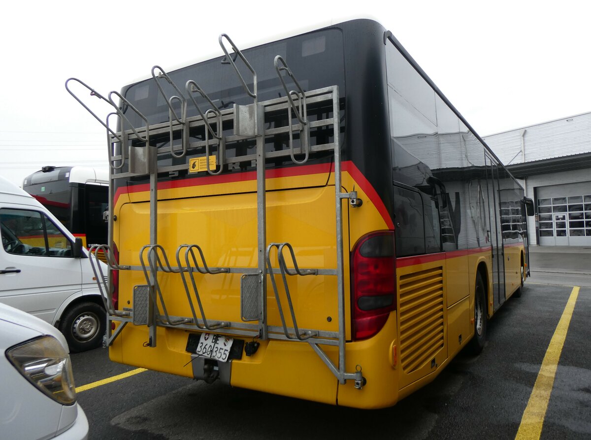 (259'405) - K�bli, Gstaad - BE 360'355/PID 5204 - Setra (ex Nr. 4) am 17. Februar 2024 in Kerzers, Interbus