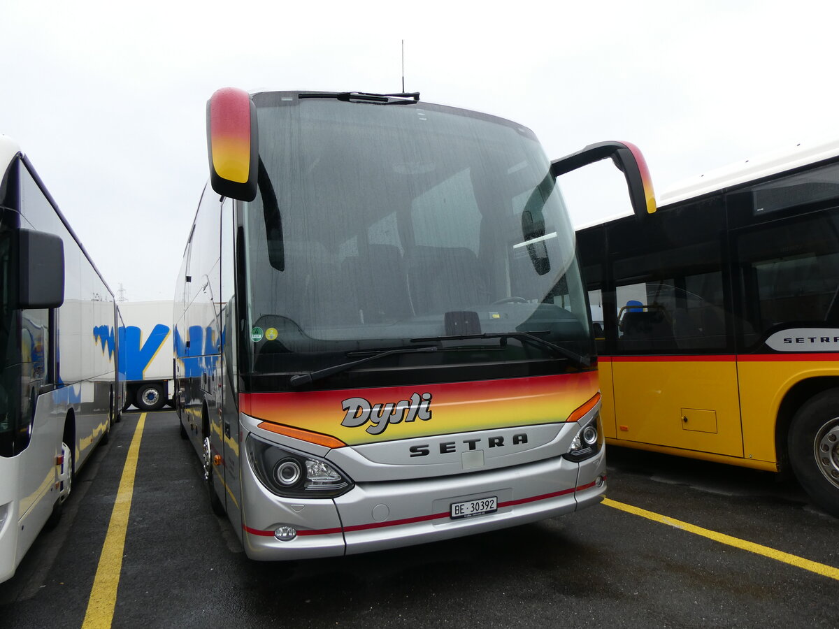 (259'407) - Dysli, Bern - Nr. 28/BE 30'392 - Setra am 17. Februar 2024 in Kerzers, Interbus