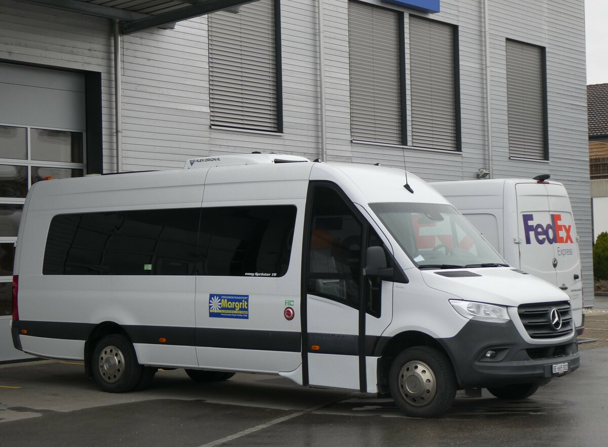 (259'417) - Margrit, Tschugg - BE 665'302 - Mercedes am 17. Februar 2024 in Kerzers, Interbus